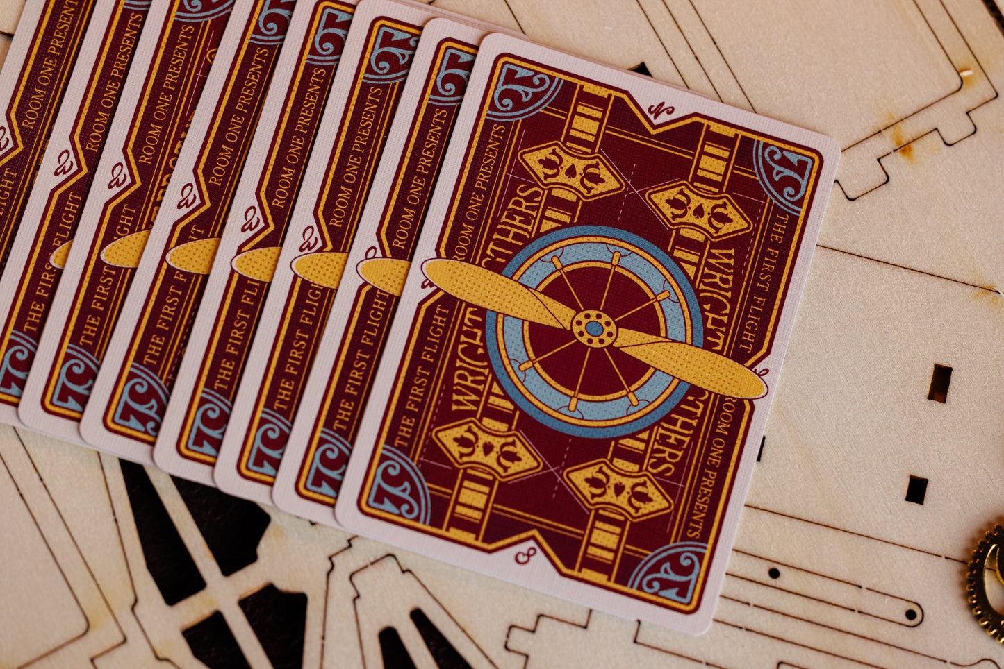 Wright Brothers Playing Cards - HALF-BRICK SET