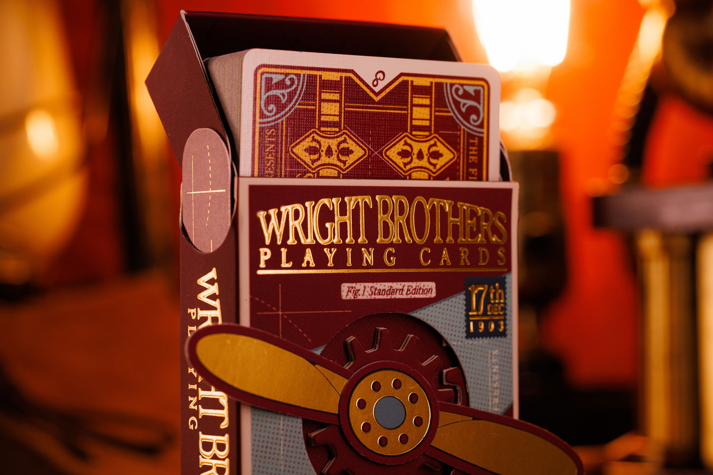 Wright Brothers Playing Cards - HALF-BRICK SET