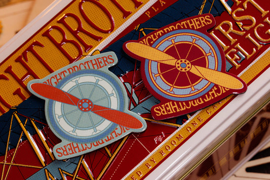 Wright Brothers Playing Cards - Magnet Set
