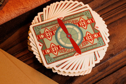 Wright Brothers Playing Cards - HALF-BRICK SET