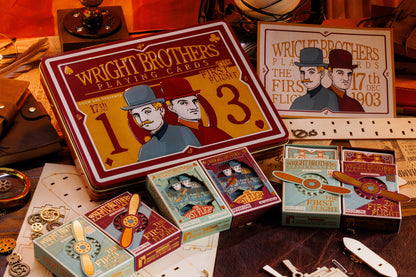 Wright Brothers Playing Cards - HALF-BRICK SET