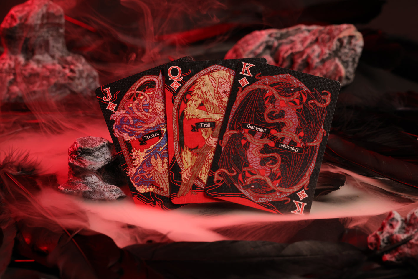 (PREORDER) YGGDRASIL Edition Wrath of Darkness - Mythic Divide Playing Cards