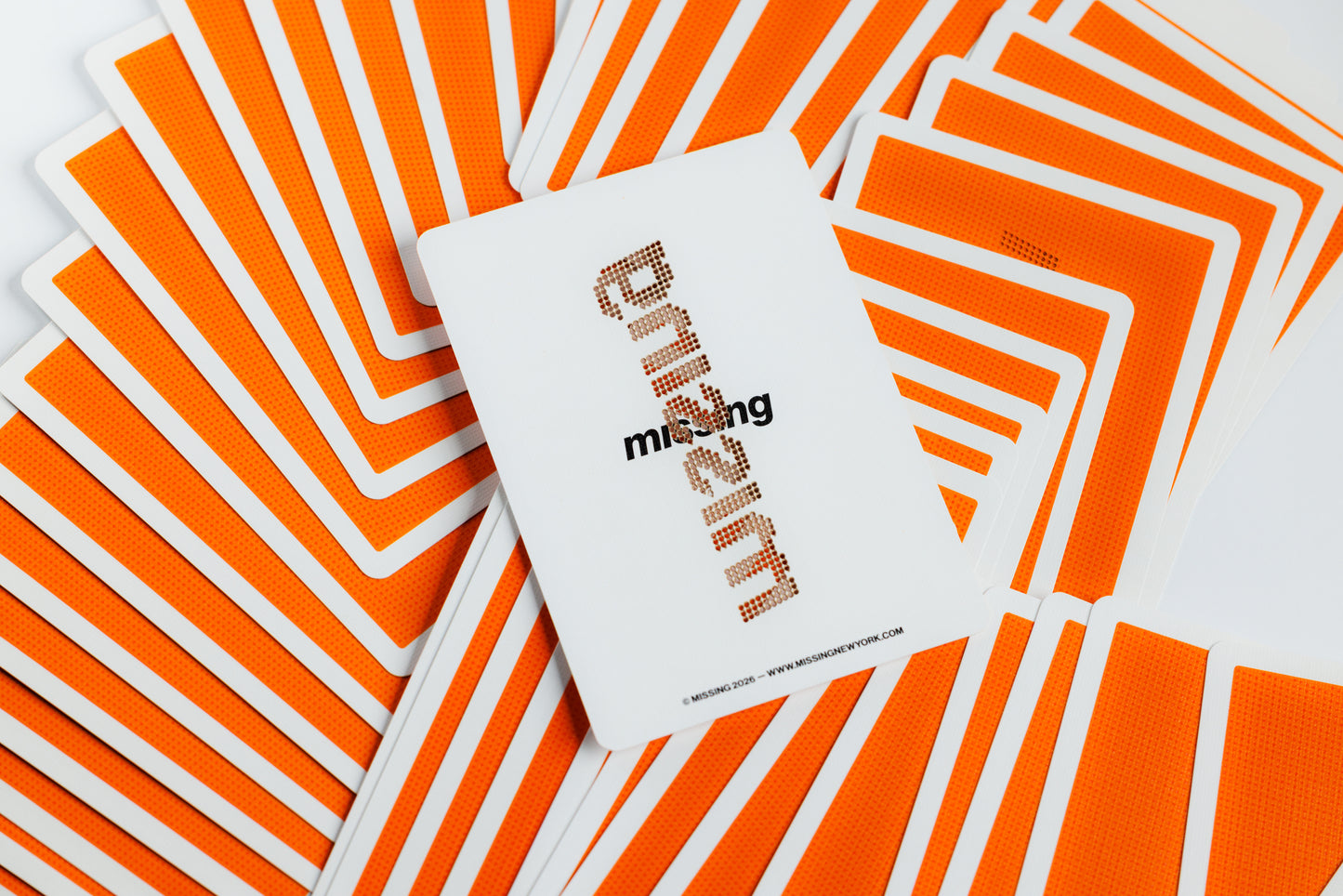 Beam Playing Cards - Orange