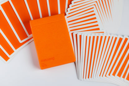 Beam Playing Cards - Orange
