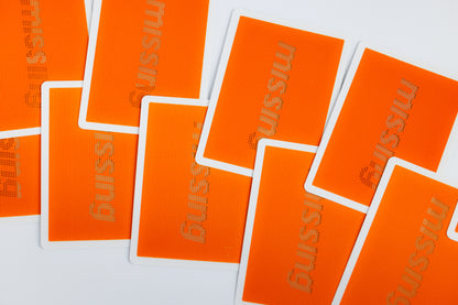 Beam Playing Cards - Orange