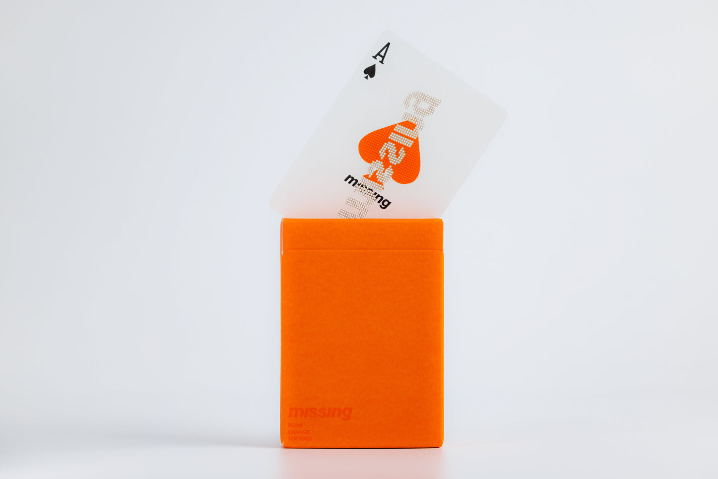 Beam Playing Cards - Orange