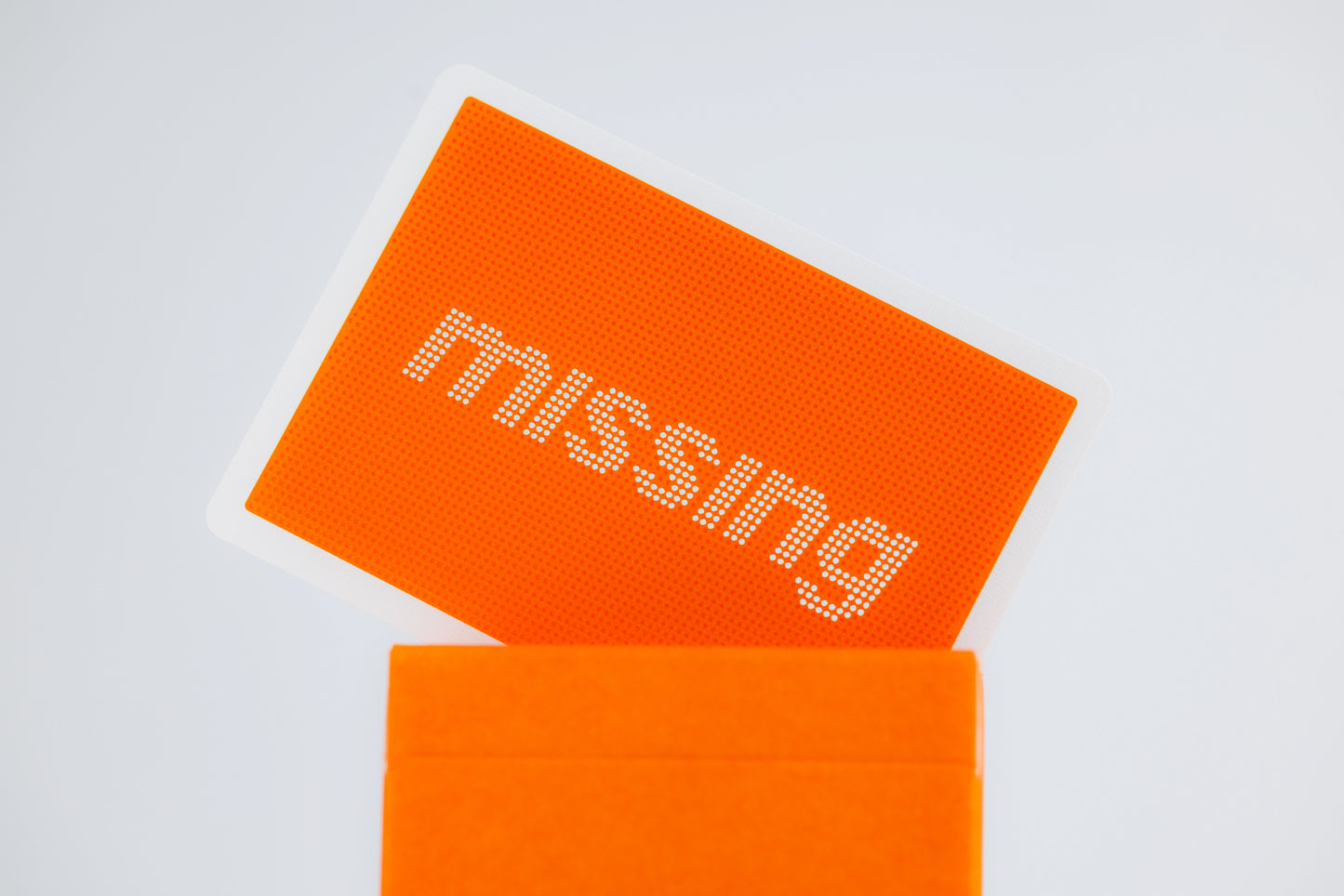 Beam Playing Cards - Orange