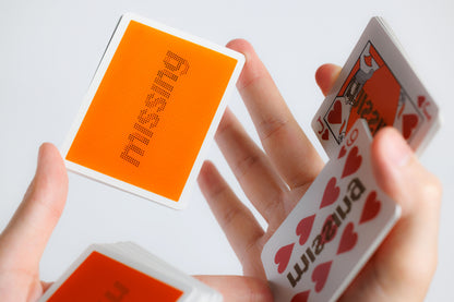 Beam Playing Cards - Orange
