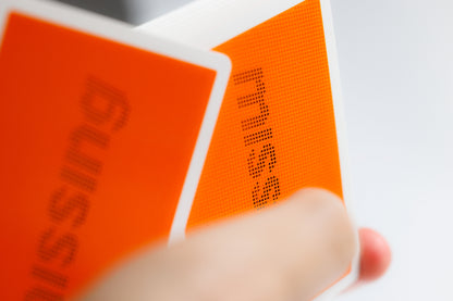 Beam Playing Cards - Orange