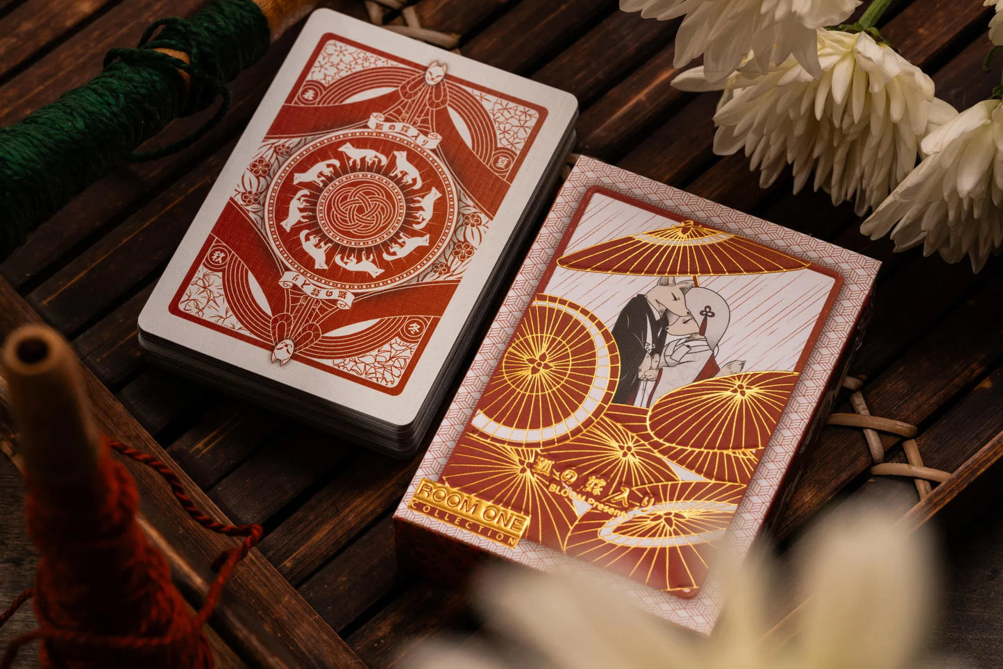 The Fox's Wedding Playing Cards | SHINTO Edition (Vanishing Box)