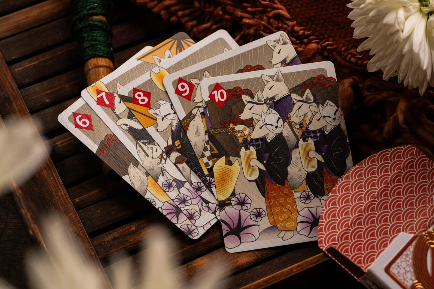 The Fox's Wedding Playing Cards | SUNSHOWER Edition