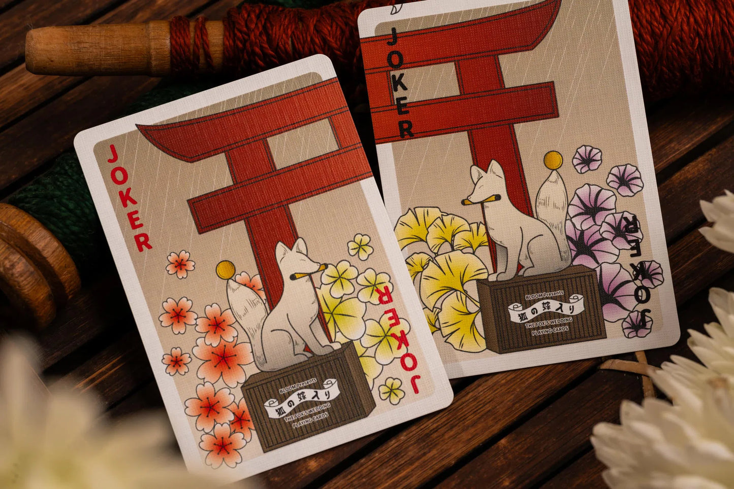 The Fox's Wedding Playing Cards | SUNSHOWER Edition