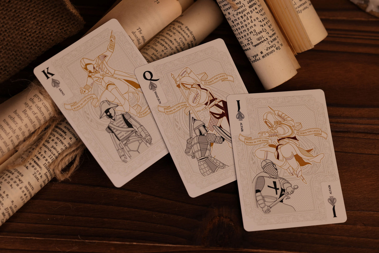 Assassin's Creed Legacy Playing Cards | BLACK SIGNATURE Edition