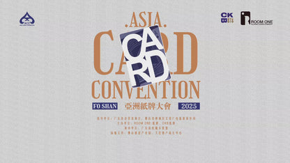Asia Card Convention 2025 Event Playing Cards - Room One X ACC
