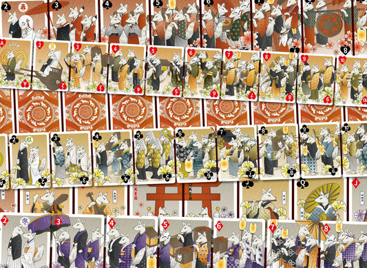 The Fox's Wedding Playing Cards | Jigsaw Puzzle