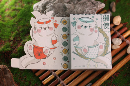 Samurai Otter Playing Cards | INDIGO RONIN Edition