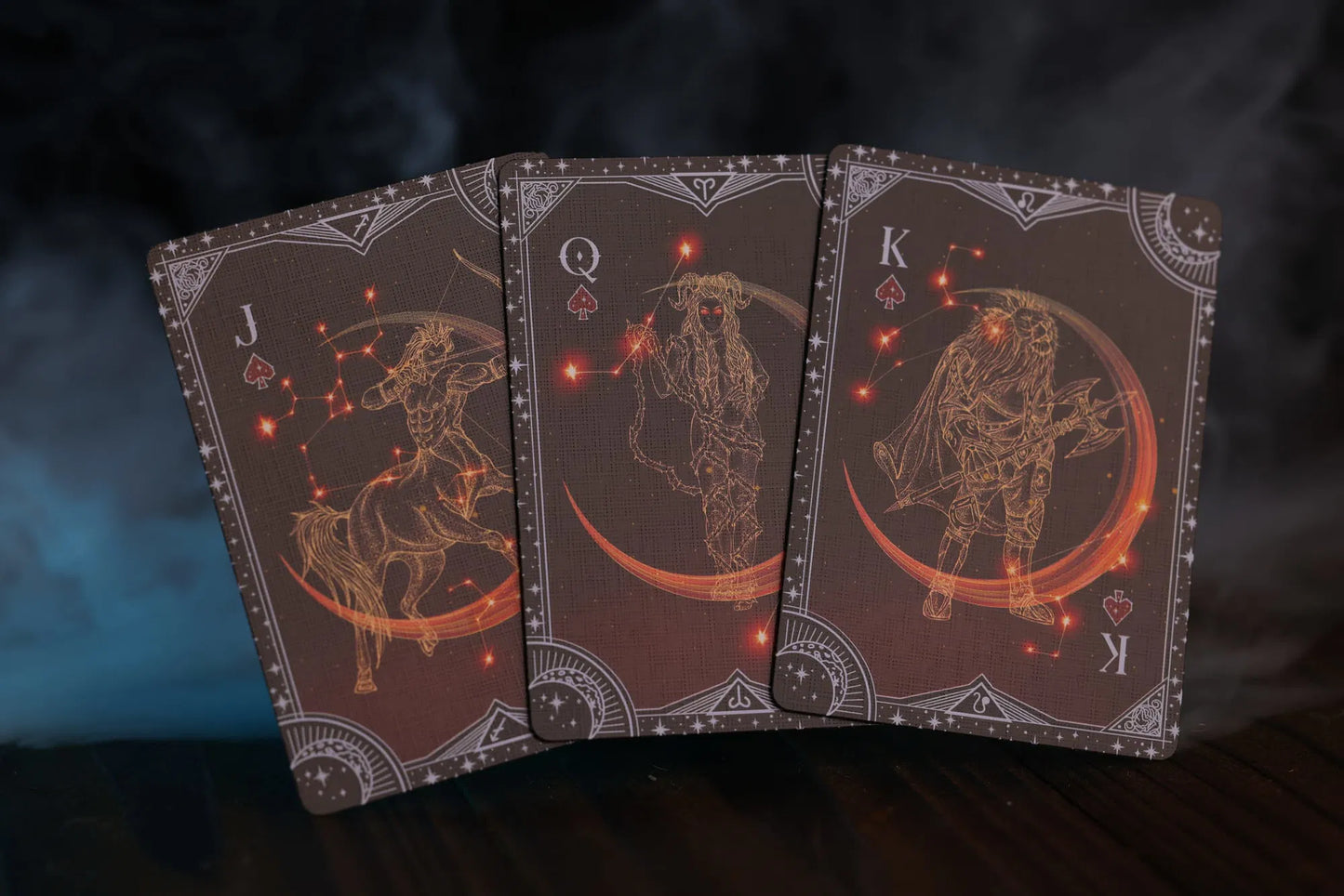 Warriors of the Stars (Zodiac Playing Cards) | NIGHT BLUE EDITION