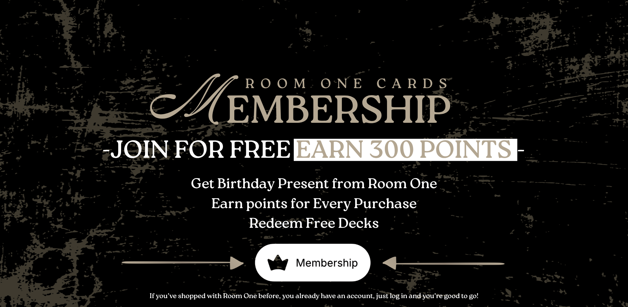 Join the Room One Membership